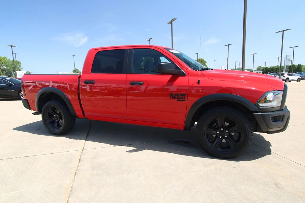 Used 2024 Flame Red Clearcoat Ram Warlock image 3