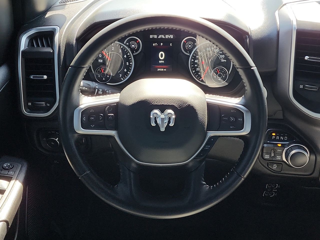 Used 2023 Granite Crystal Metallic Clearcoat Ram Big Horn image 19