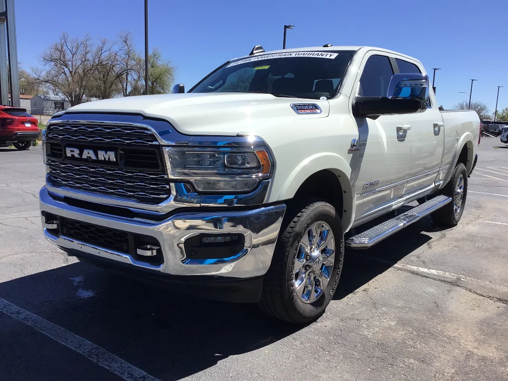 Used 2024 Pearl White Ram Limited image 3