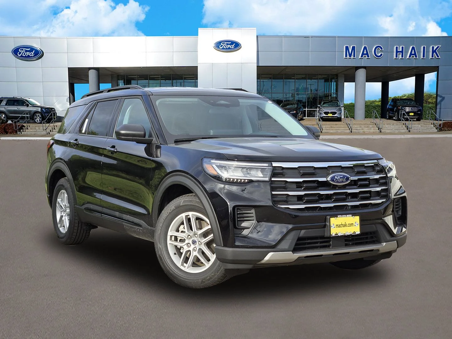 New 2026 Agate Black Metallic Ford Active image 1