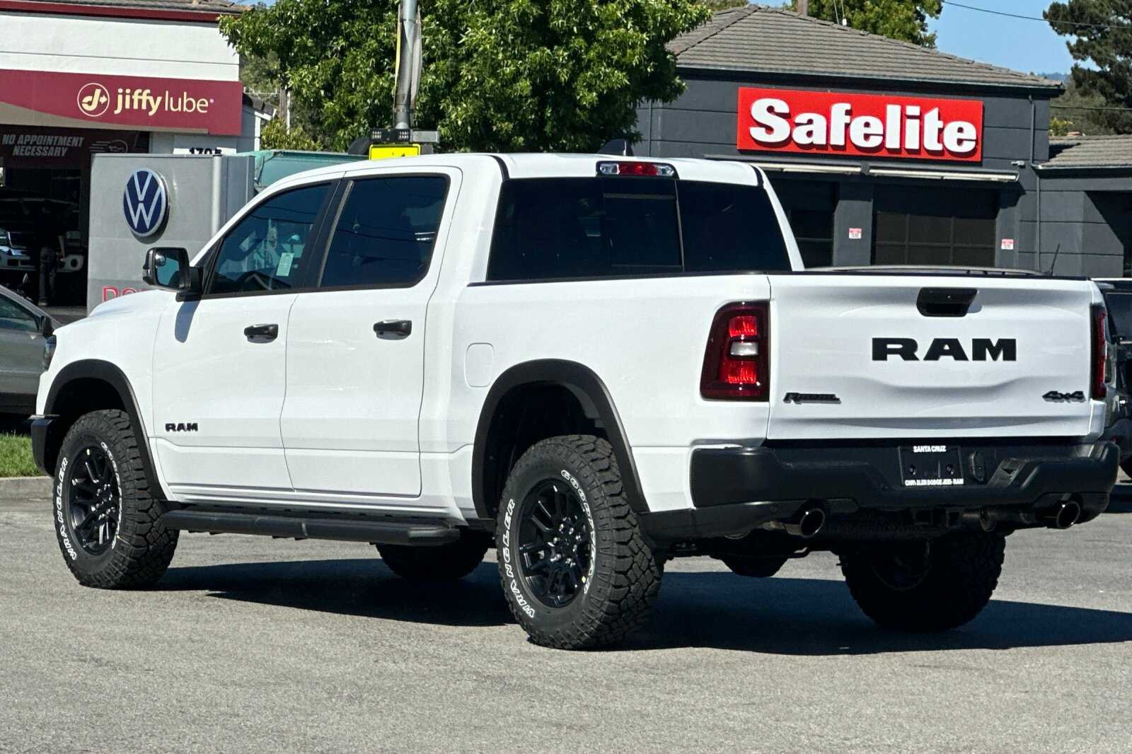 New 2026 Bright White Clear-Coat Exterior Paint RAM REBEL image 6