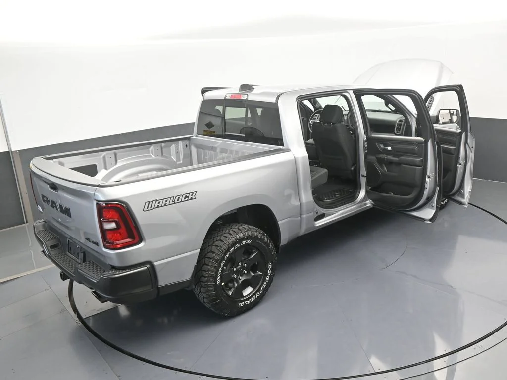 New 2026 Billet Silver Metallic Clear-Coat Exterior Paint RAM Warlock image 66