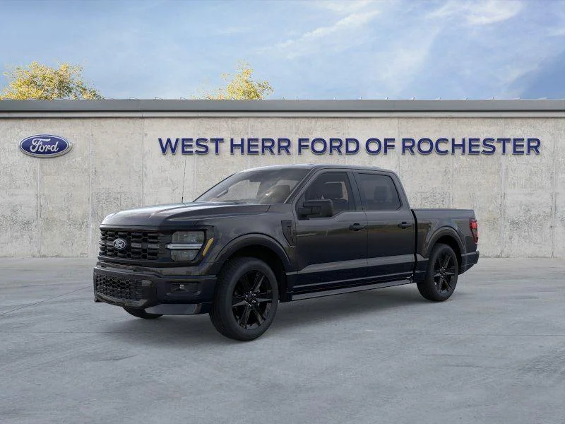 New 2026 Agate Black Metallic Ford STX® image 2