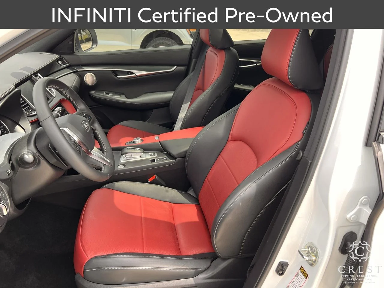 Certified Used 2025 Radiant White INFINITI SPORT image 19