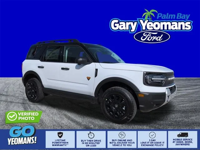 New 2026 Oxford White Ford Badlands® image 1