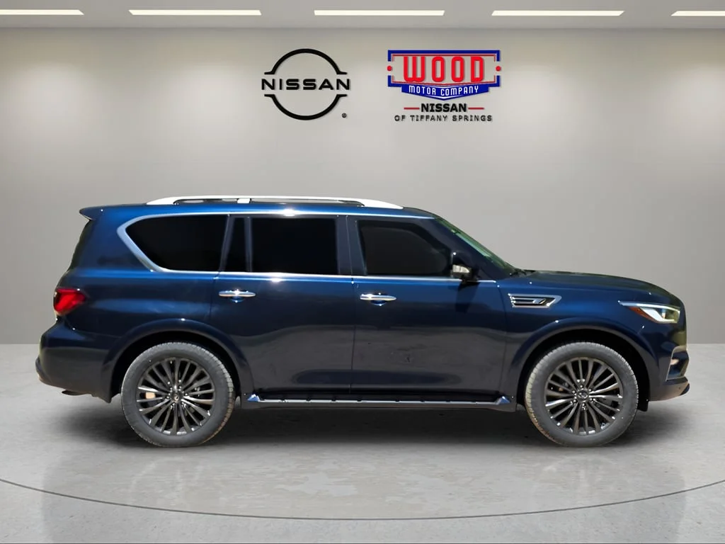 Used 2022 Hermosa Blue INFINITI PREMIUM SELECT image 2