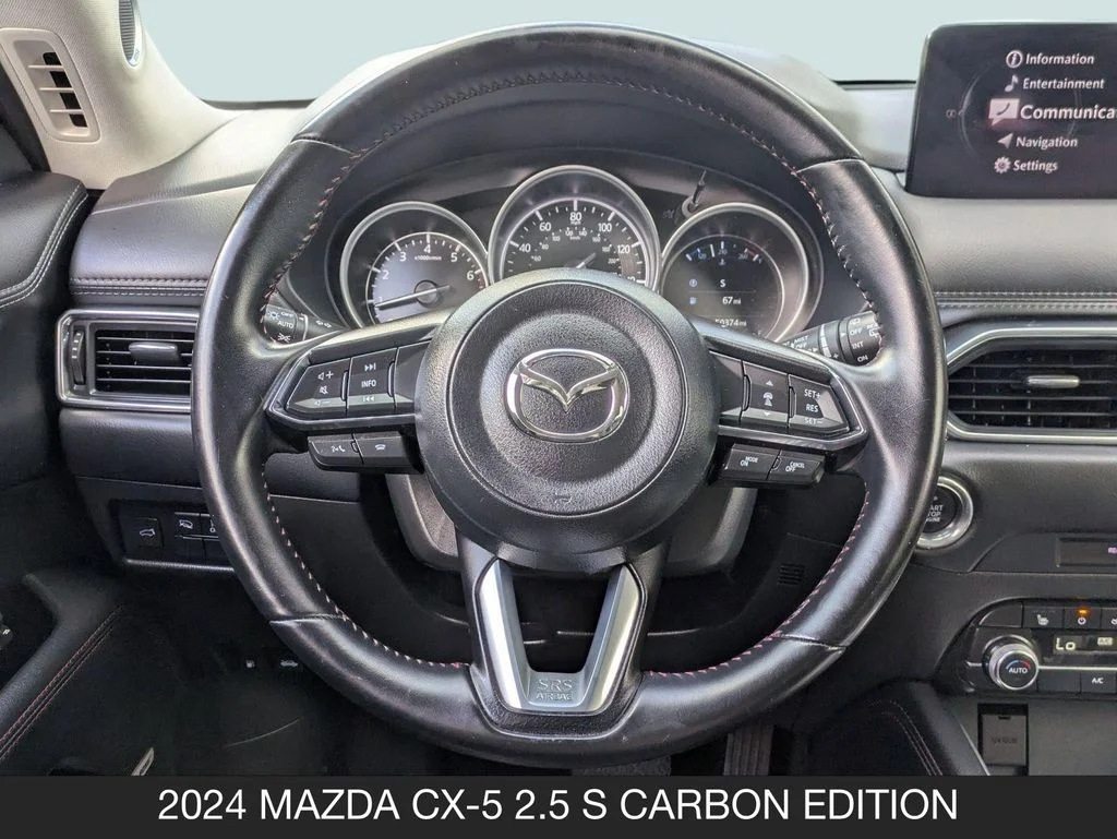 Used 2024 Gray Mazda 2.5 S Carbon Edition image 12