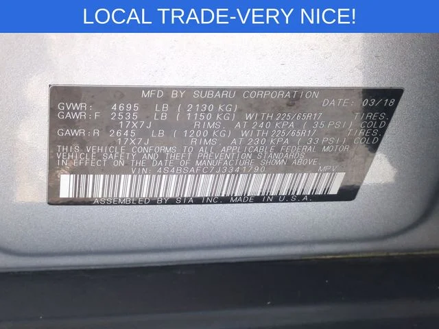Used 2018 Silver Subaru 2.5i Premium image 37