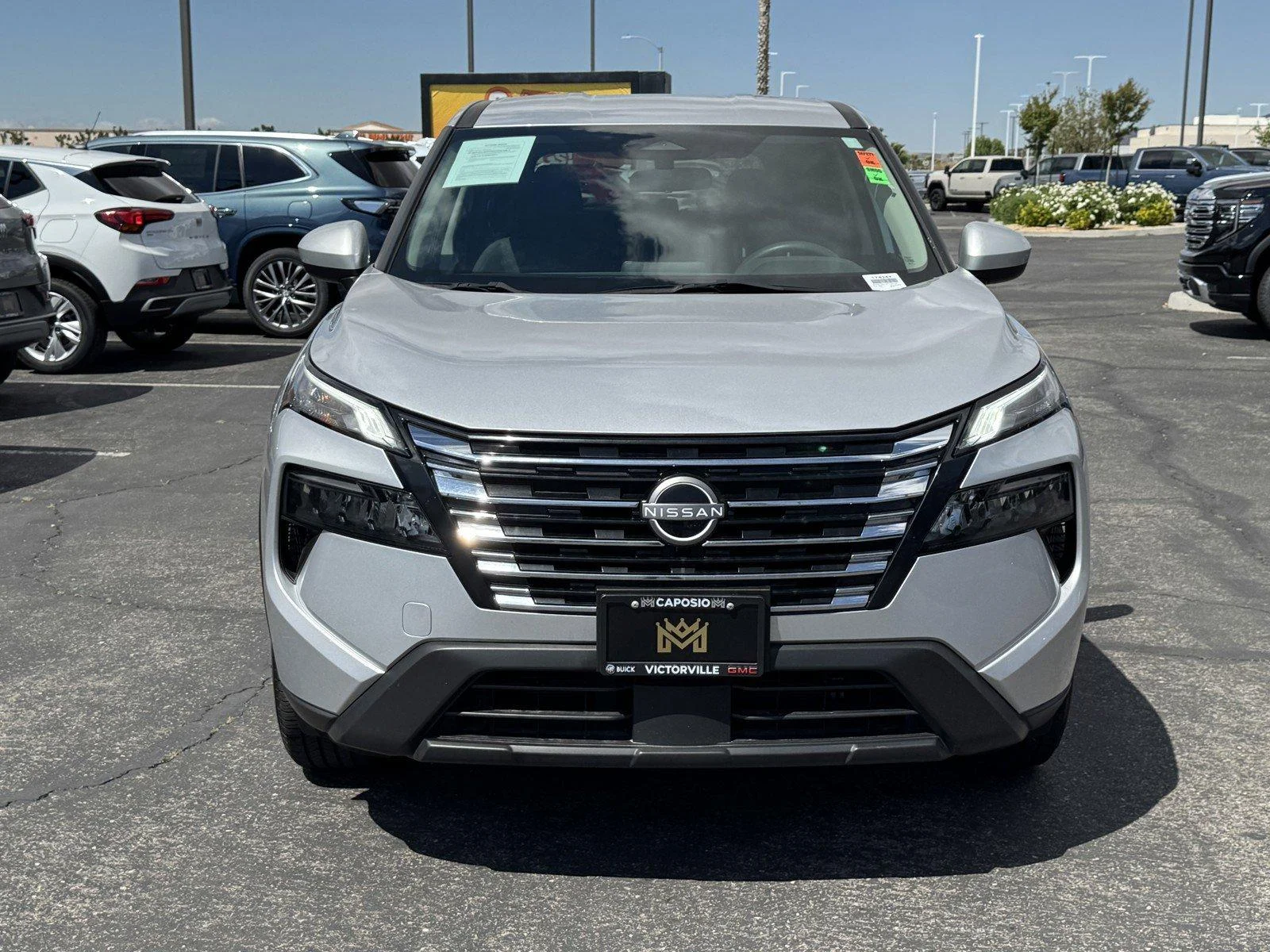 Used 2024 Brilliant Silver Nissan SV image 2