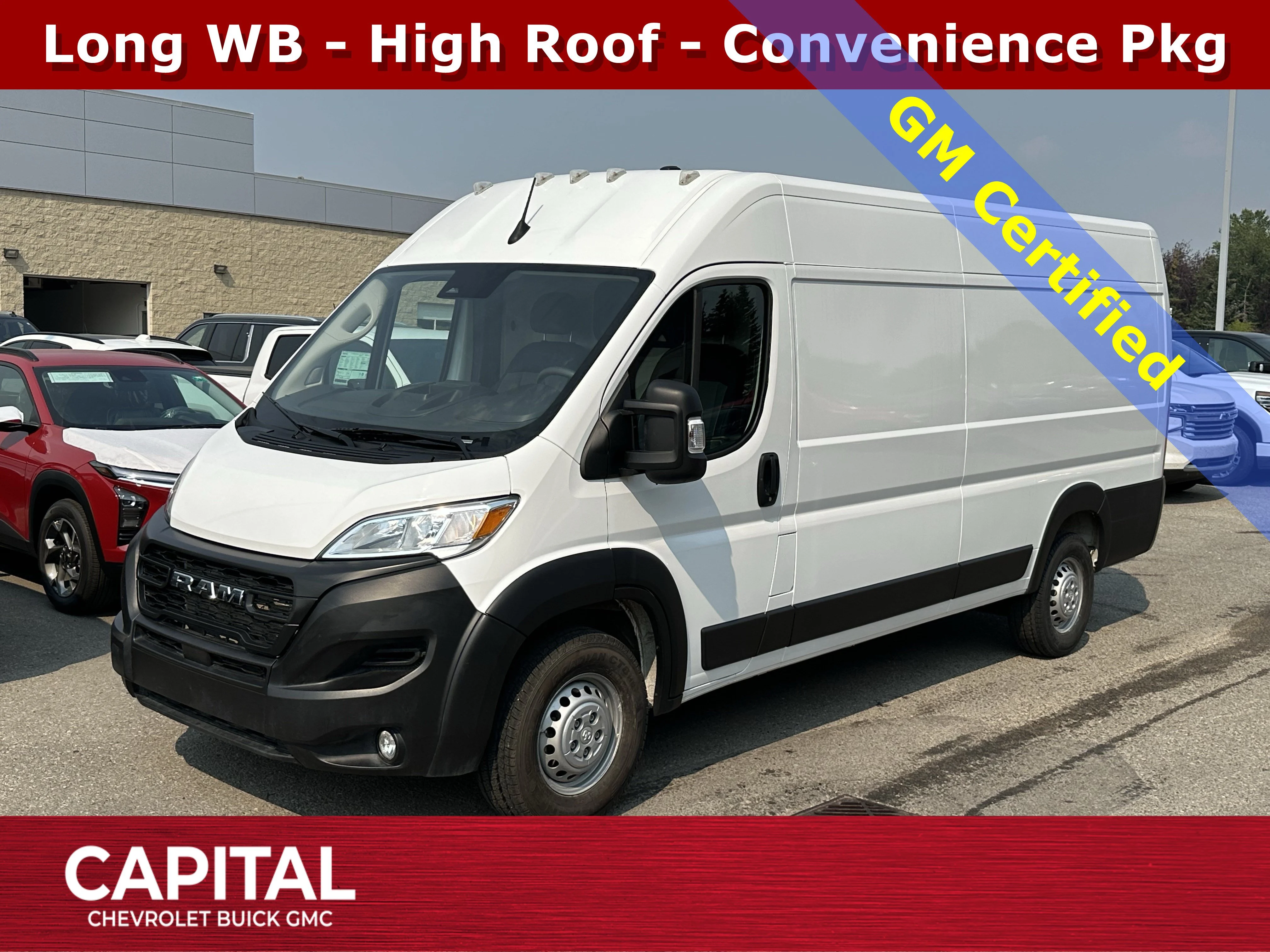 Certified Used 2025 Bright White Ram Tradesman image 1