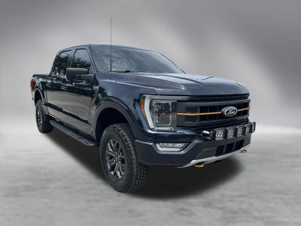 Used 2022 Antimatter Blue Metallic Ford Tremor image 2