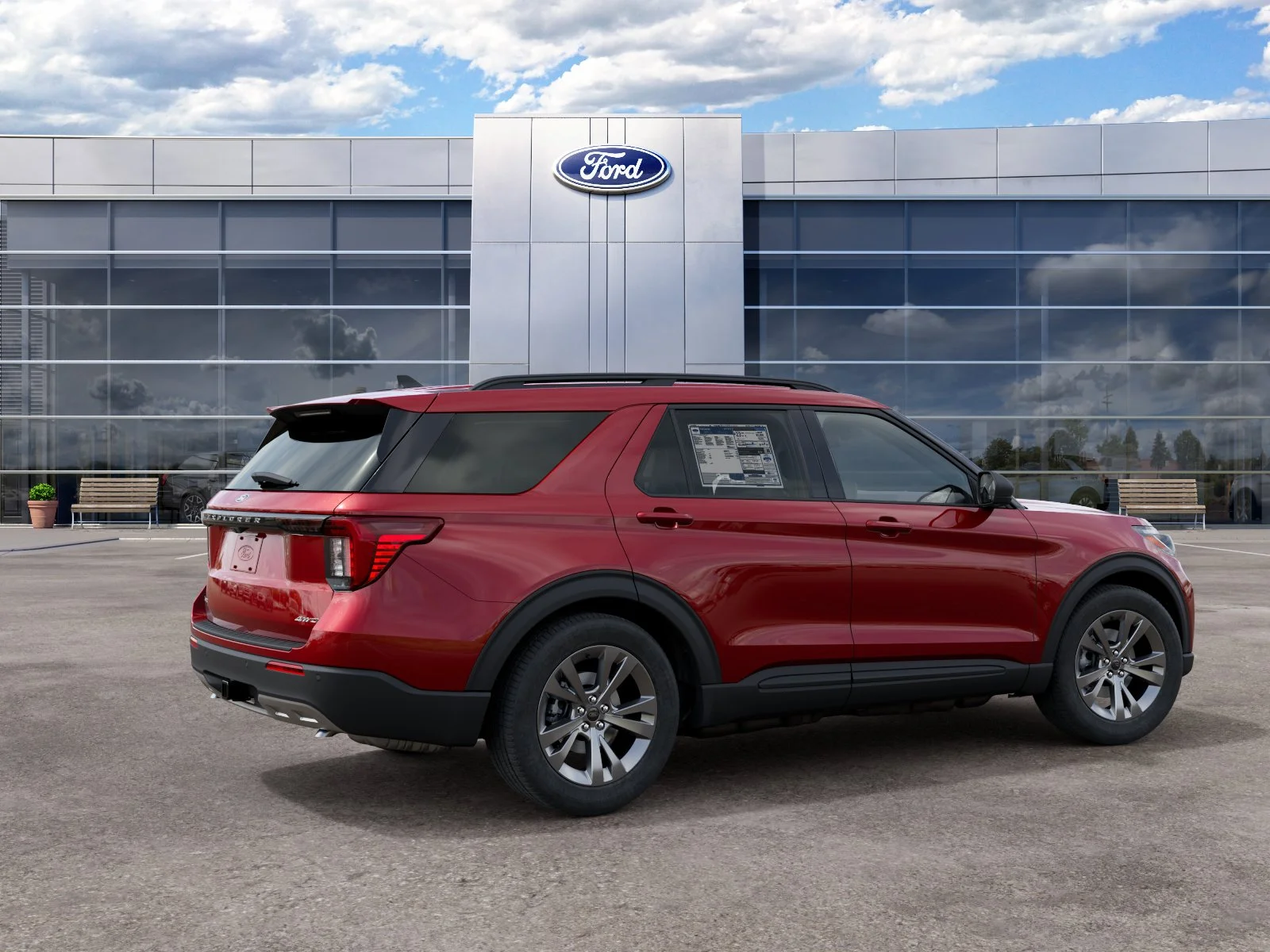 New 2027 Ruby Red Metallic Tinted Clearcoat Ford Active image 29