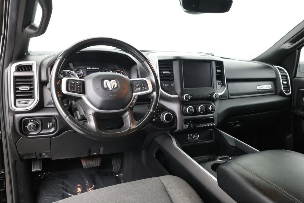Used 2022 Black Clearcoat Ram Lone Star 4x4 Crew Cab 8