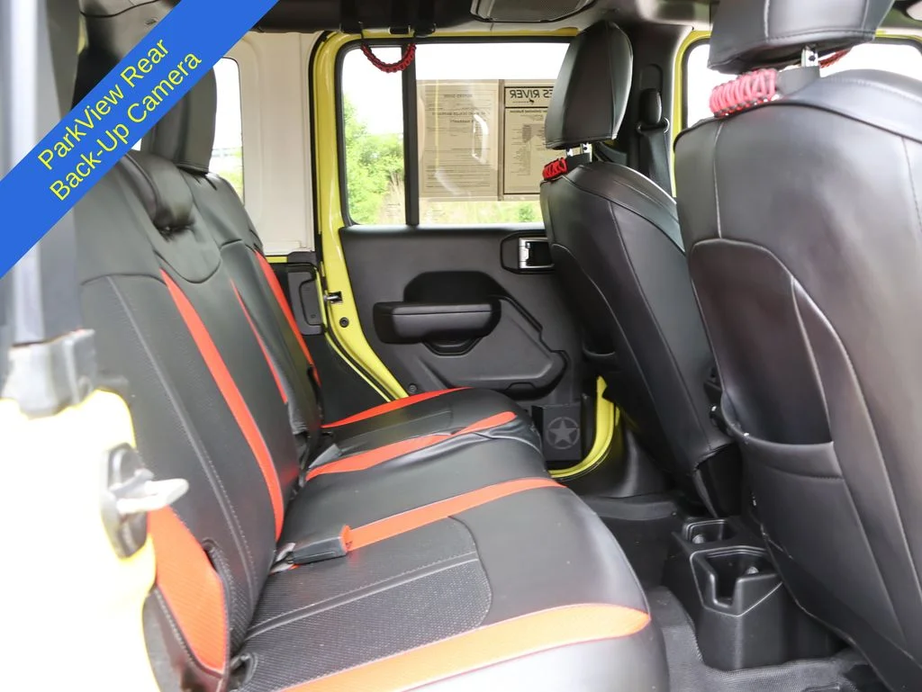 Used 2022 Yellow Jeep Unlimited Rubicon image 13