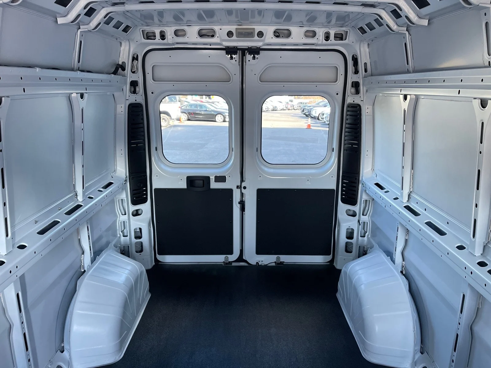 Used 2023 Bright White Clearcoat Ram High Roof image 34