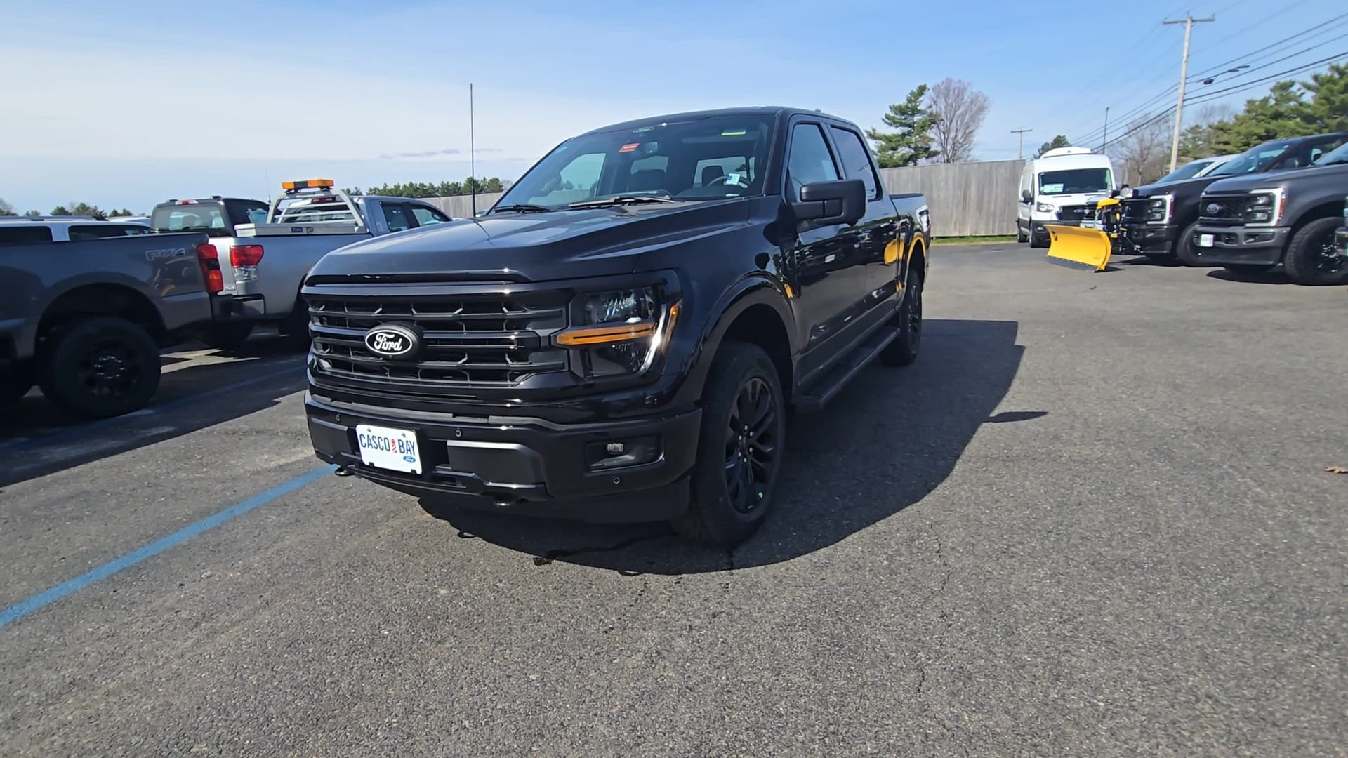 New 2026 Agate Black Metallic Ford XLT image 14