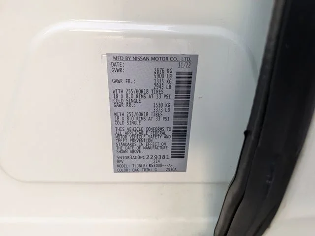 Certified Used 2023 White Nissan S image 41