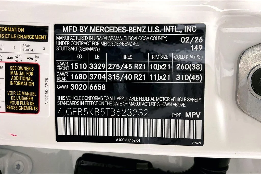New 2026 Polar White Mercedes-Benz GLE 450 image 30