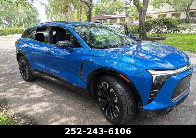 Used 2024 Chevrolet Blazer EV RS with VIN 3GNKDHRK4RS277814 for sale in Wilson, NC