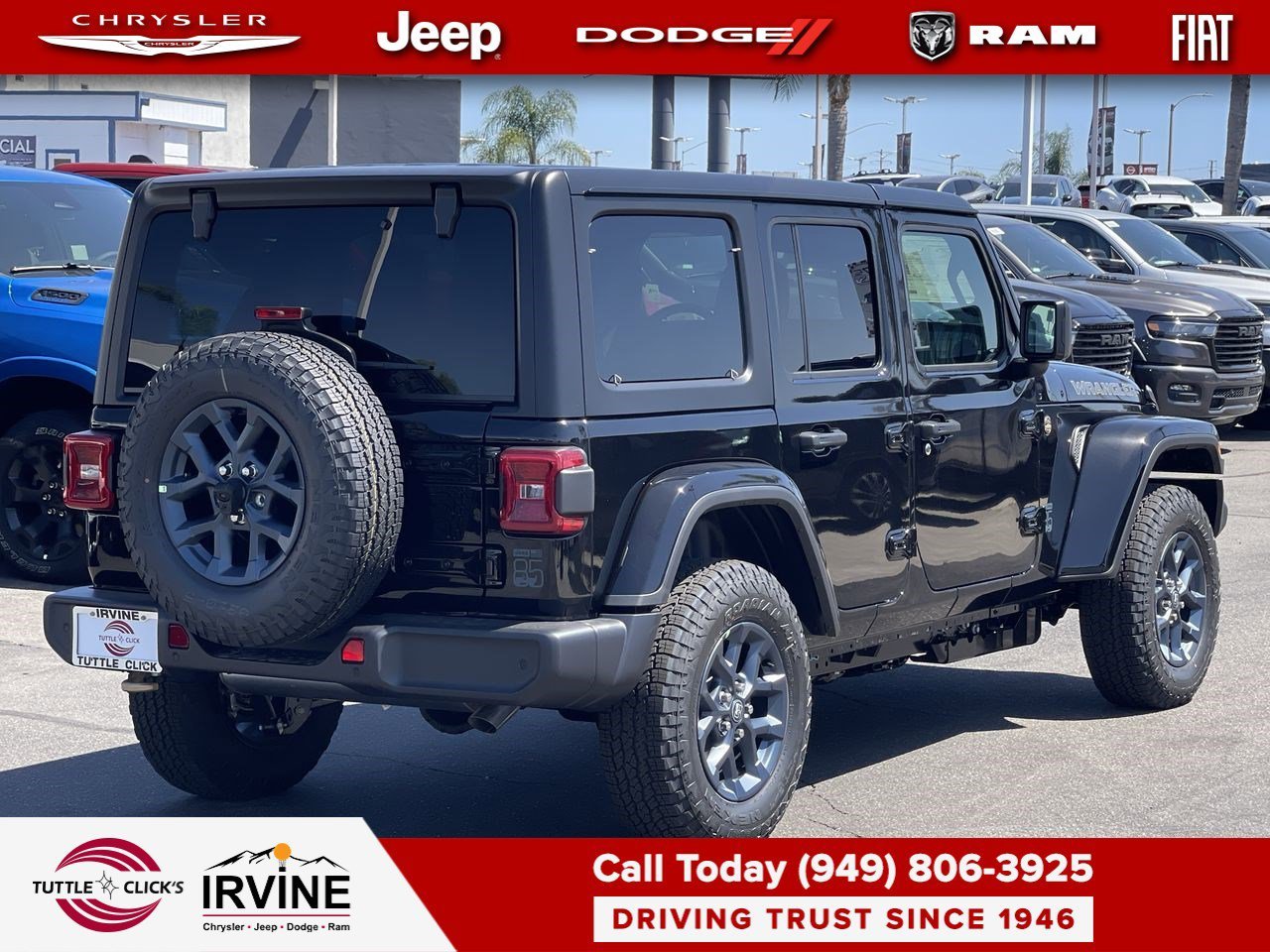 New 2026 Black Clearcoat Jeep 85th Anniversary image 6