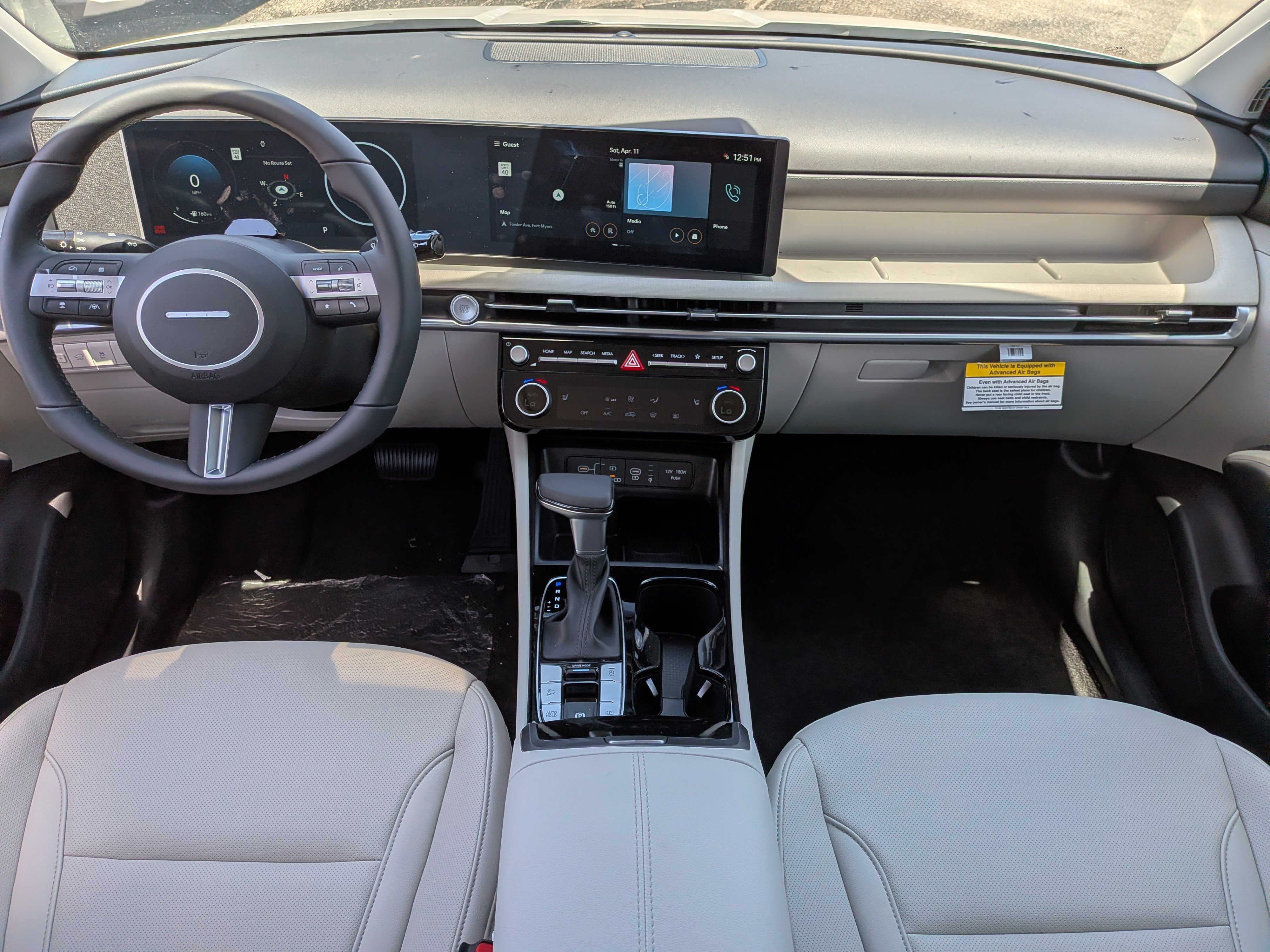 New 2026 Serenity White Pearl Hyundai SEL FWD image 48