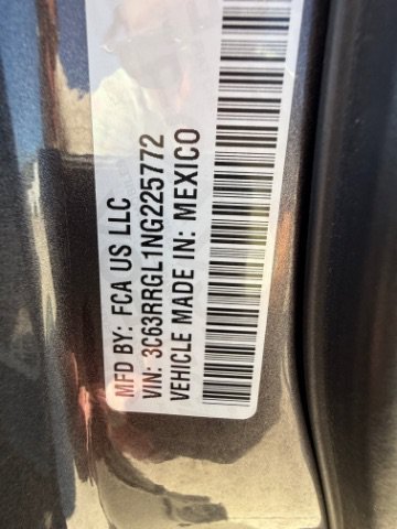 Used 2022 Granite Crystal Metallic Clearcoat Ram Tradesman image 23