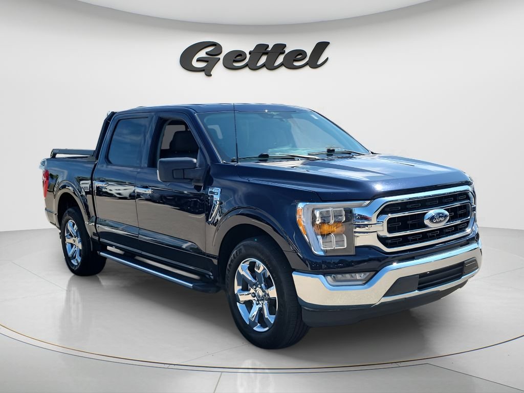 Used 2023 Blue Ford XLT image 3
