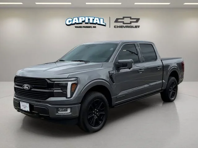 Used 2025 Gray Ford Platinum image 1
