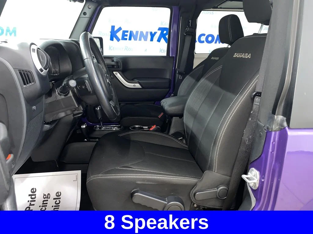Used 2017 Purple Jeep Sahara image 7