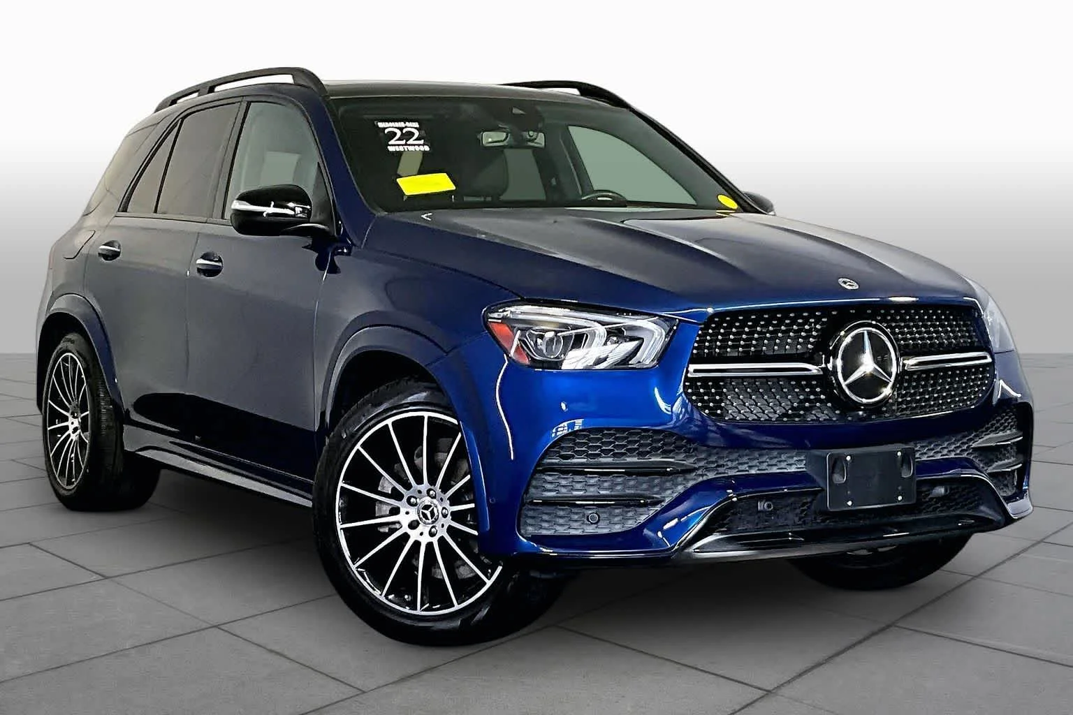Certified Used 2022 Brilliant Blue Metallic Mercedes-Benz GLE 350 image 4
