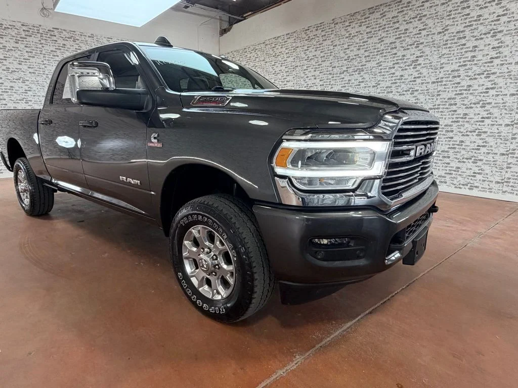 Used 2024 Granite Crystal Metallic Clearcoat Ram Laramie image 7