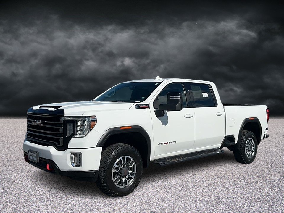 Summit White 2023 GMC Sierra 2500HD Pickup Truck Four-Wheel Drive
