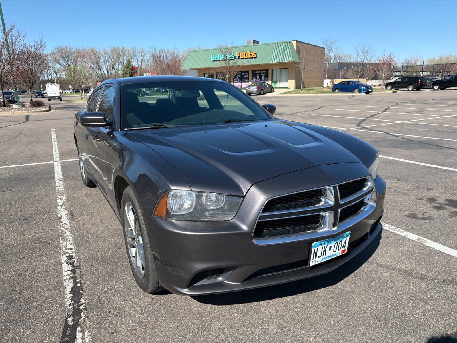 Used 2014 Dodge Charger V6 with VIN 2C3CDXFG3EH269180 for sale in Brooklyn Park, MN