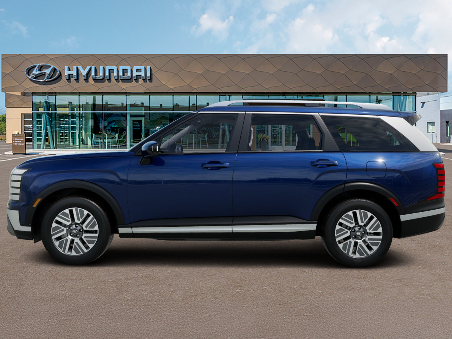 New 2026 Blue Hyundai Blue SEL 8P image 2
