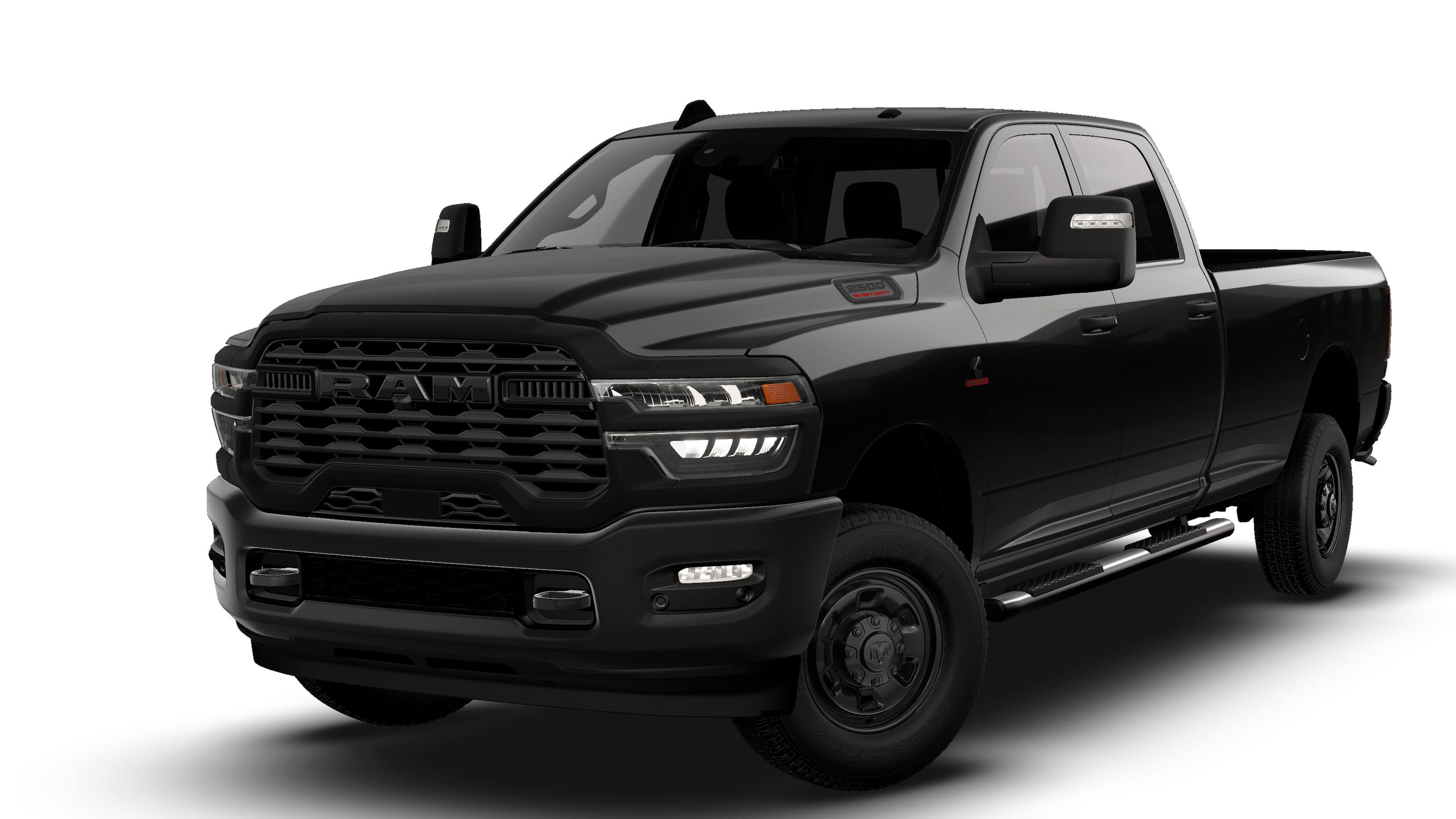 New 2027 Diamond Black Crystal Pearl-Coat Exterior Paint RAM TRADESMAN image 13