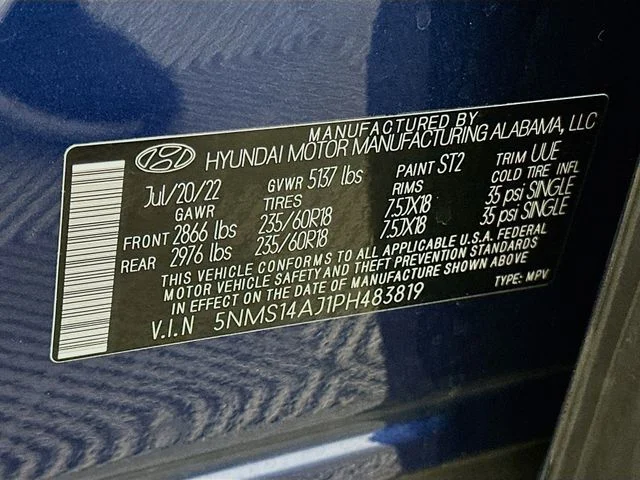 Certified Pre-Owned 2023 Hyundai Santa Fe SE
