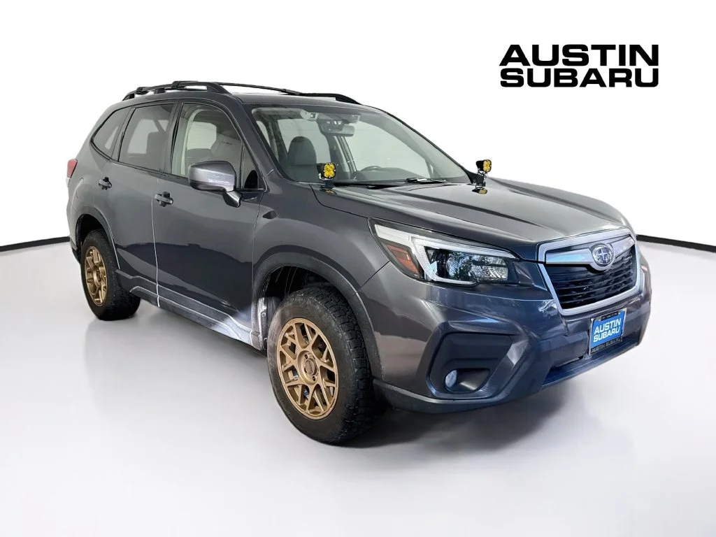 Used 2021 Gray Subaru Premium image 1