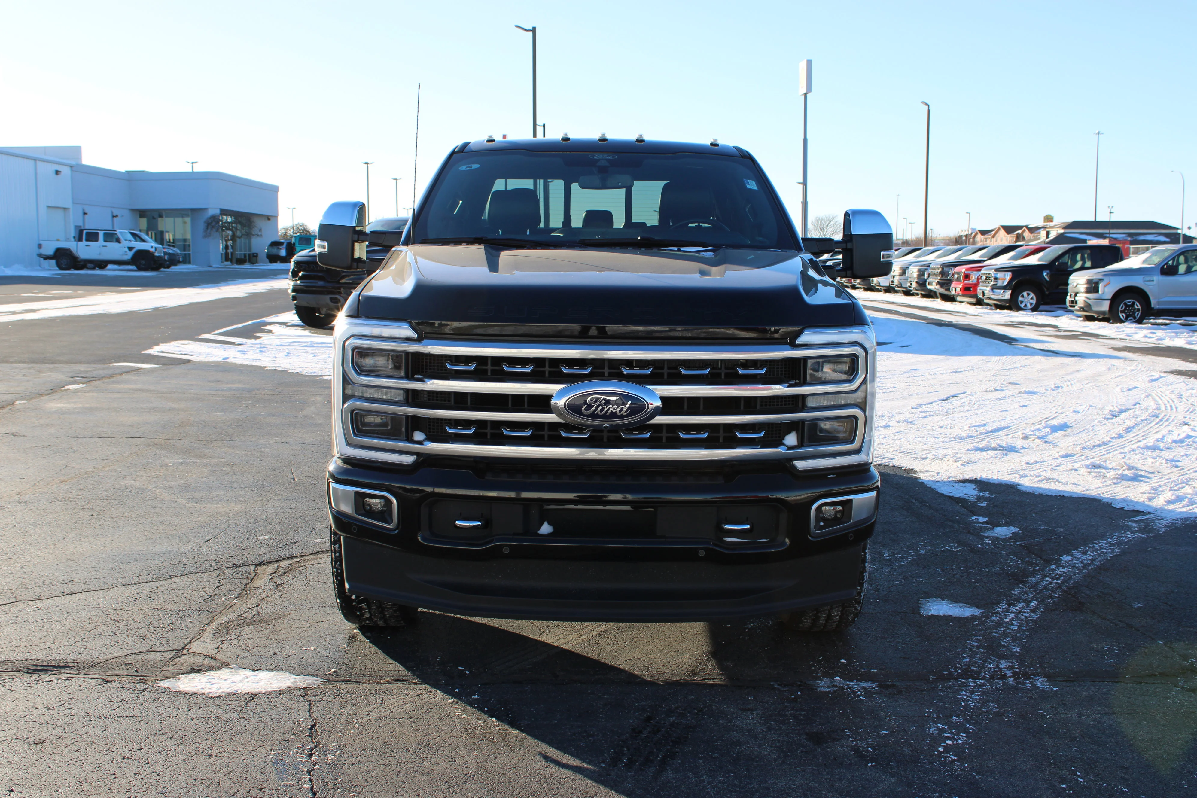 Used 2024 Agate Black Metallic Ford Platinum image 3