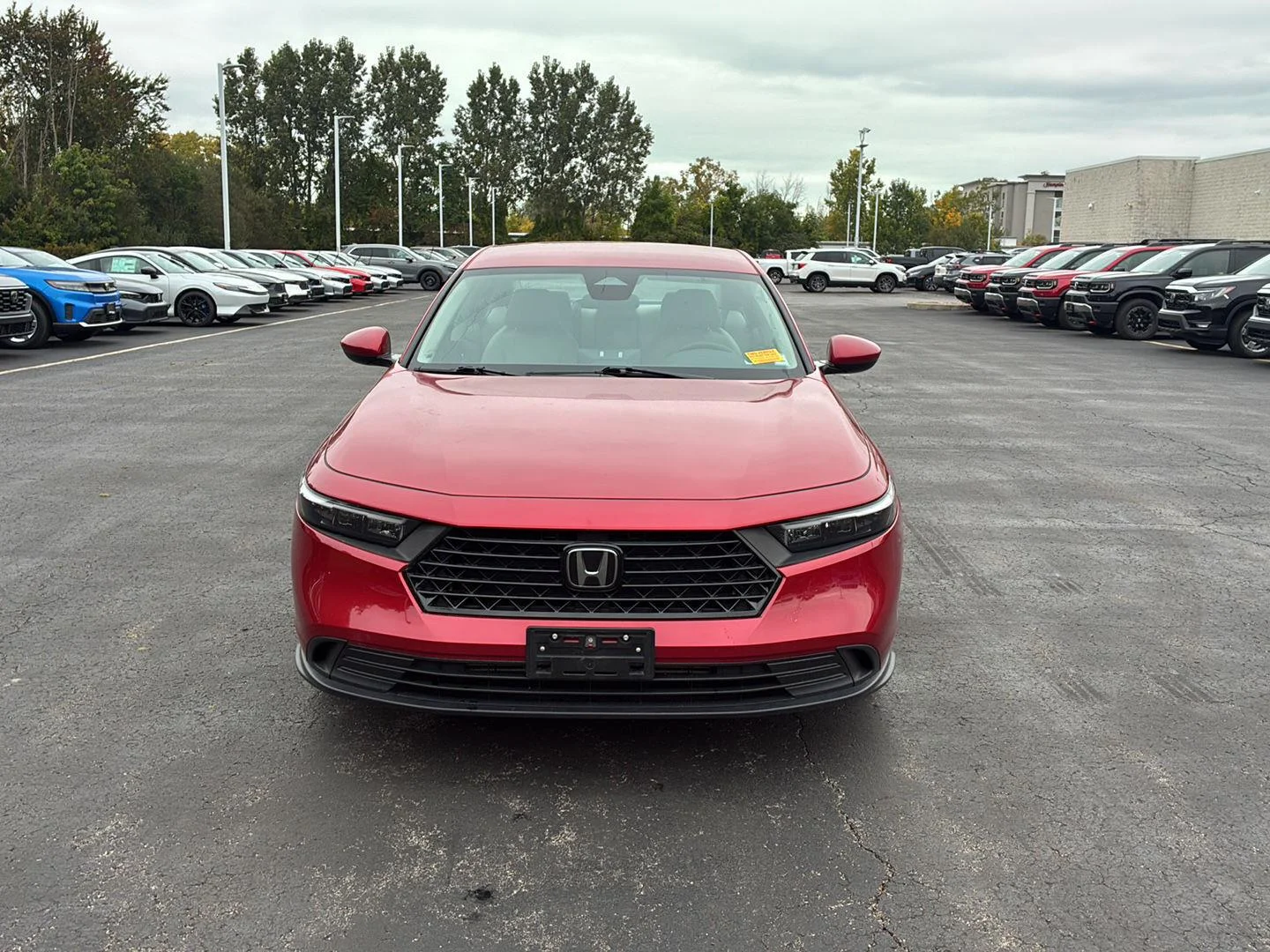Used 2024 Radiant Red Metallic Honda LX image 17