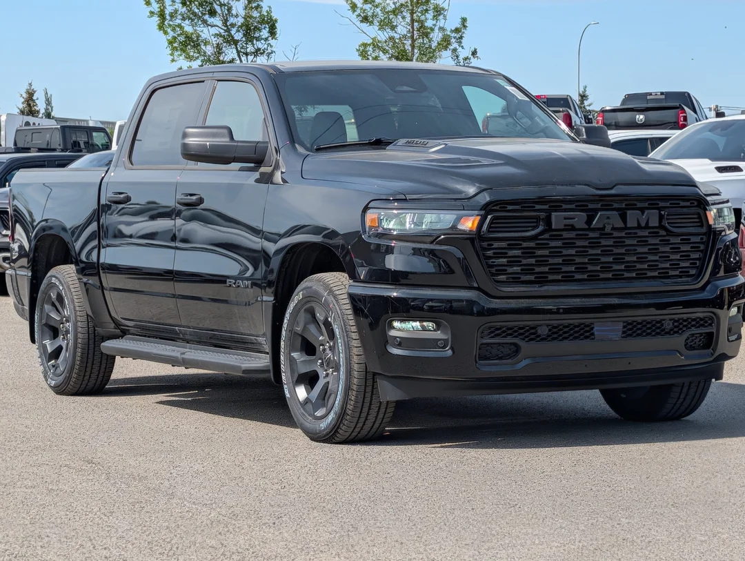 New 2026 Black RAM Express - - 4x4 - 3.0L Hurricane Twin Turbo - Black Express Pkg - 20 Wheels & More! image 2