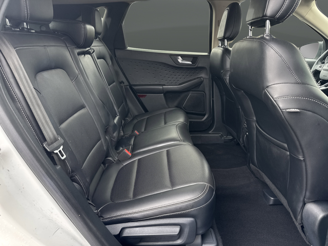 Used 2020 Star White Metallic Tri-Coat Ford SE Sport Hybrid image 32