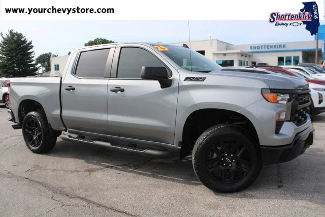 Used 2025 Gray Chevrolet Custom Trail Boss image 1