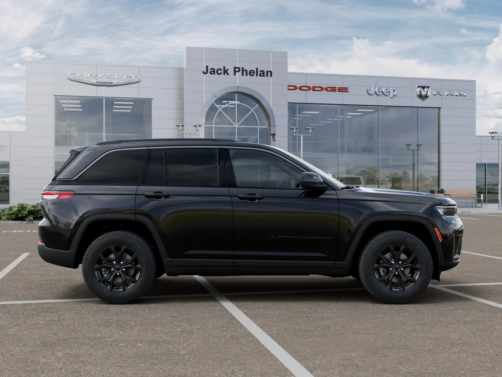 New 2026 Diamond Black Crystal Pearl-Coat Exterior Paint Jeep Altitude image 51
