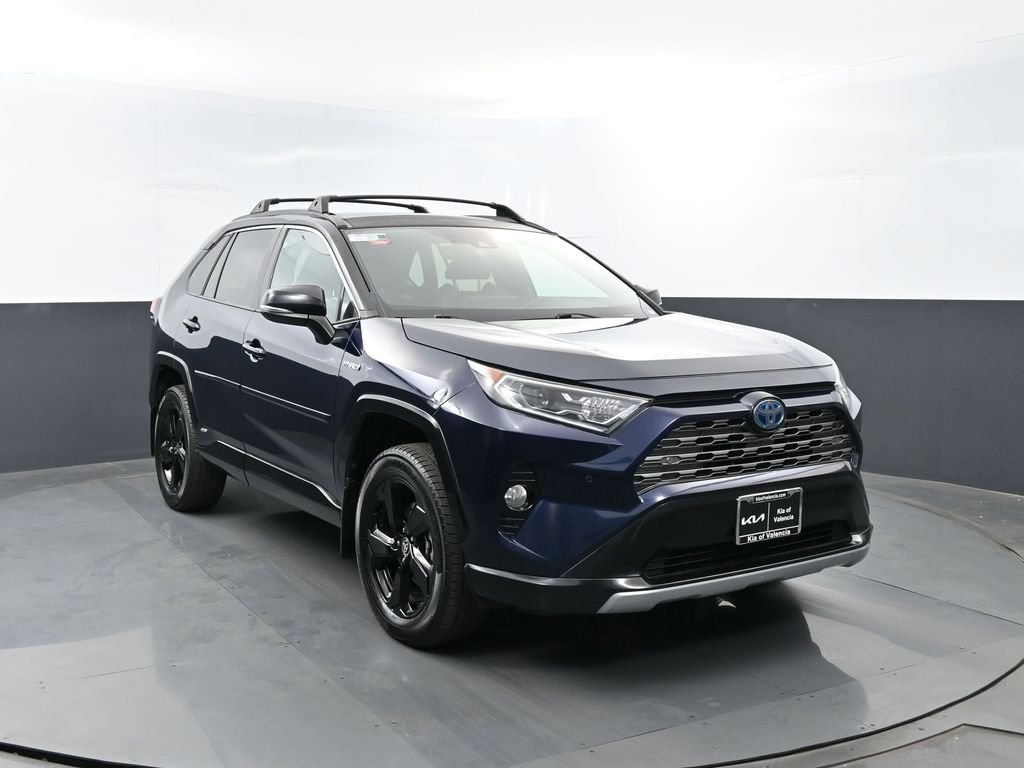 Used 2021 Midnight Black Metallic Toyota XSE image 3