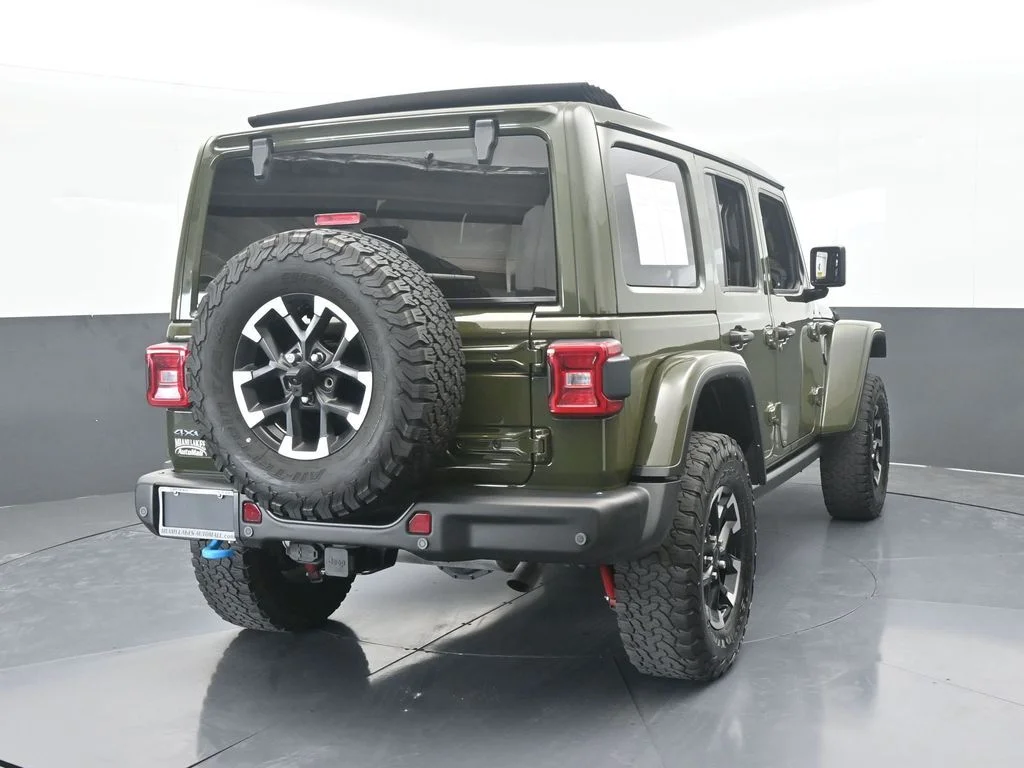 Used 2024 Sarge Green Clearcoat Jeep Rubicon 4xe image 4