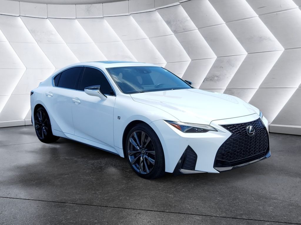 Used 2022 White Lexus 350 F SPORT image 1