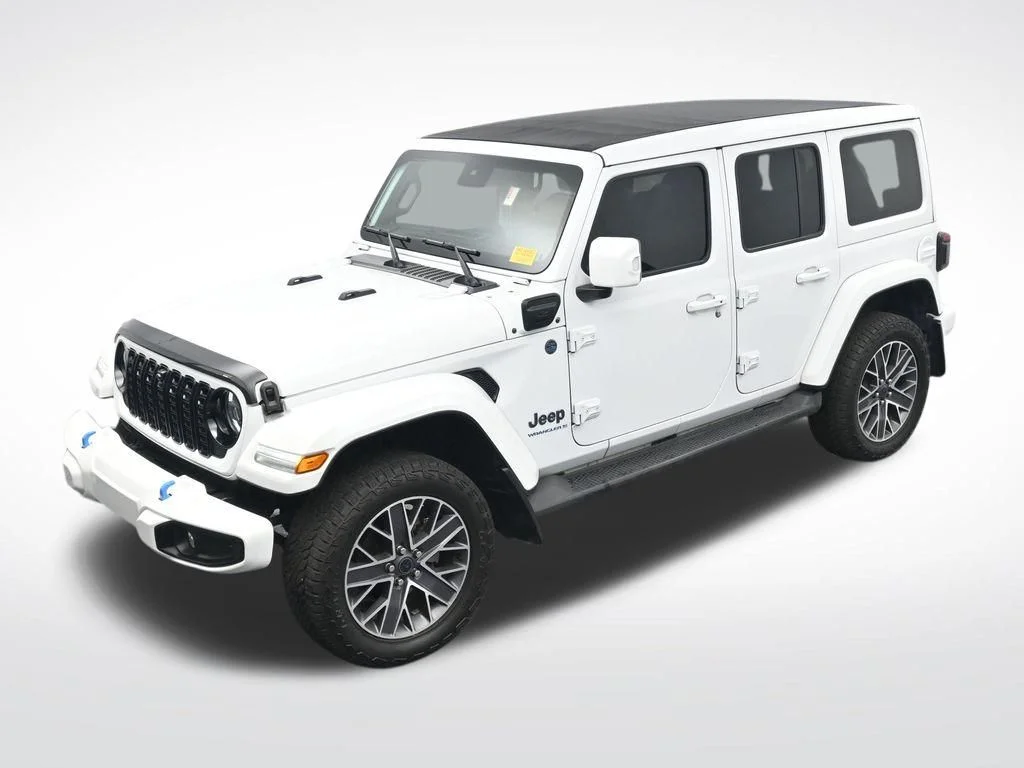 Used 2024 White Jeep High Altitude 4xe image 21
