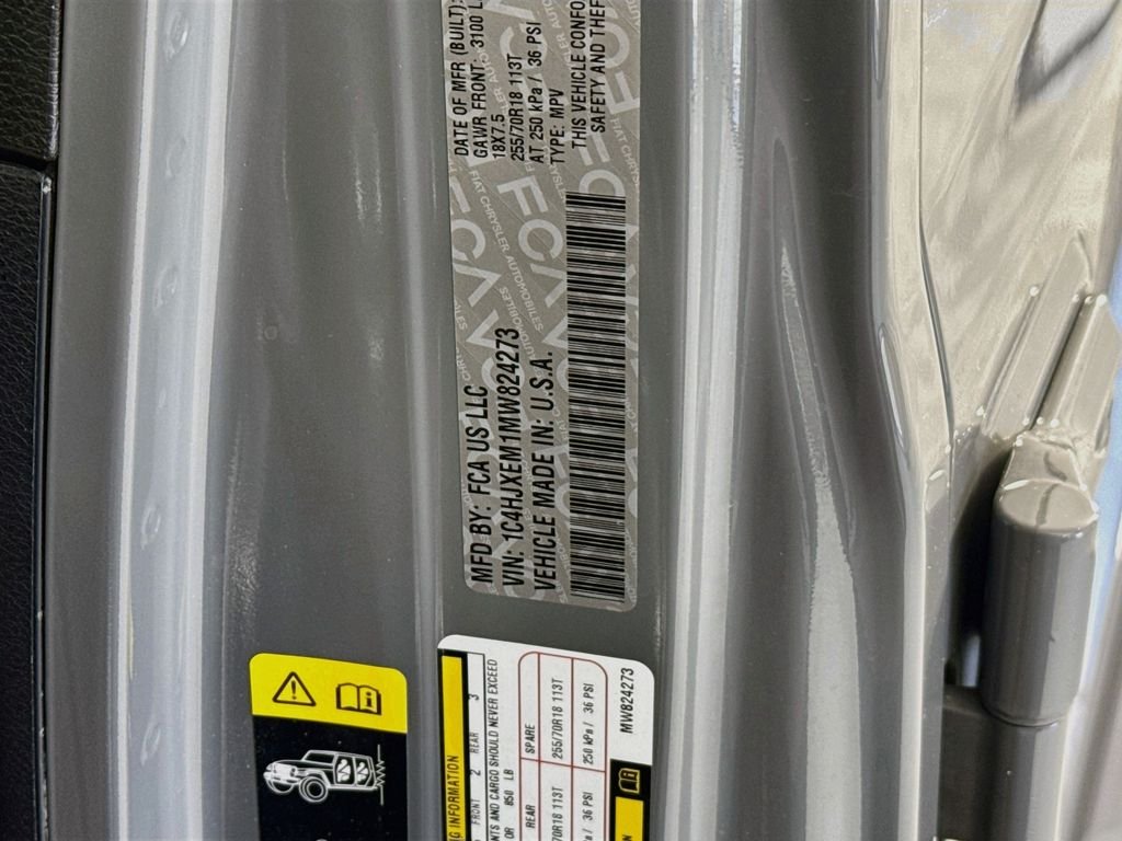 Used 2021 Gray Jeep Unlimited Sahara image 31