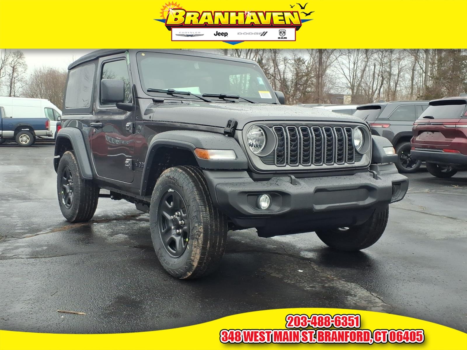 New 2026 Granite Crystal Metallic Clear-Coat Exterior Paint Jeep Sport image 1