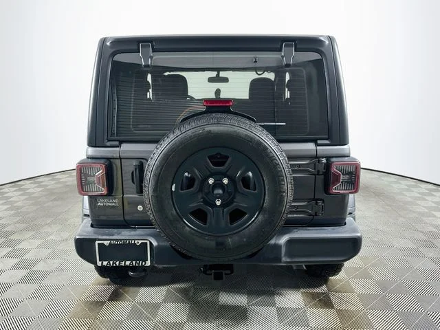 Certified Used 2022 Gray Jeep Sport image 4
